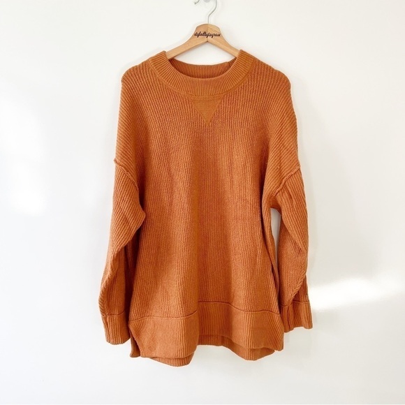 aerie Sweaters - Aerie Oversized Knit Ribbed Sweater